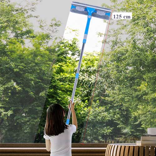 praktični teleskopski brisač za prozore